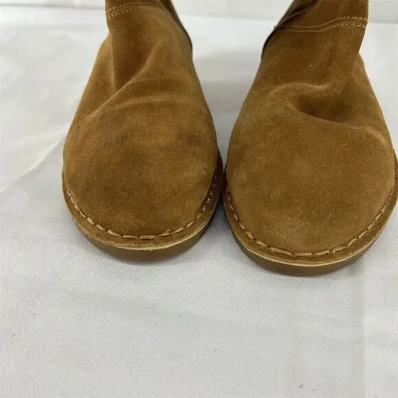 UGG LOMA Women's Over The Knee Boots Brown Size 7 Suede Casual EUC